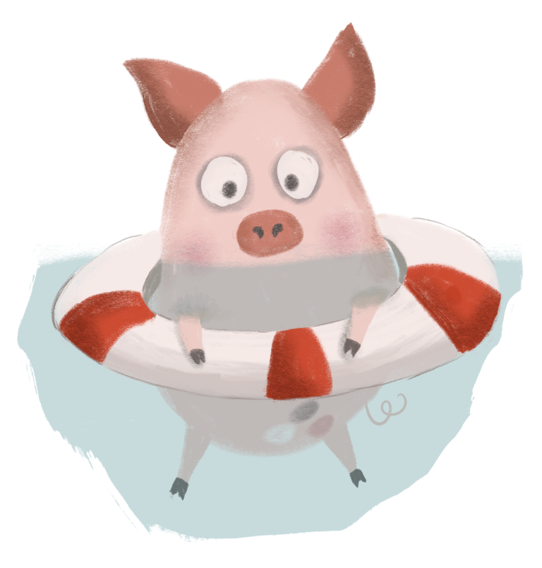 floating pig 2